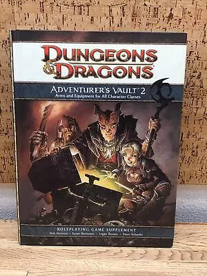 Dungeons And Dragons D&D DND  Adventurers Vault 2008 Arms & Equipment EUC A-1 • $24.99