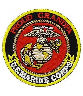 U.S. Marine Corps Proud Grandpa Patch Military Patches • $3.99