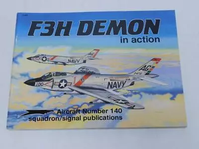 Squadron Signal In Action USN F3H DEMON Photo Detail Reference Book #140 • $13.49