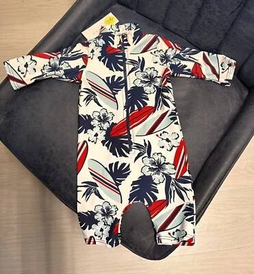 $12.48 • Buy New With Tag Baby Vaenait Small Surf Swimwear Swimsuit UPF 50+ Protection