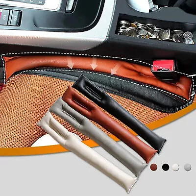 2Pcs Car Seat Gap Filler Universal Fit Organizer Stop Things From Dropping Under • $12.50