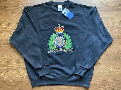 Vintage Royal Canadian Mounted Police Sweatshirt Mens Size S Made In Canada NOS • $29.99