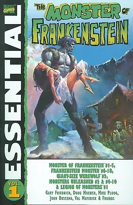 Essential Monster Of Frankenstein Volume 1 TPB • $30