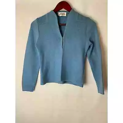 Vintage St. John Cardigan Blue S Small • $42.88