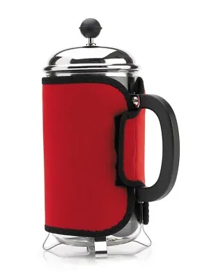 Cafetiere Jacket Cosy Insulated Thermal Coffee Jacket 3 8 And 12 Cup Red • £9.49