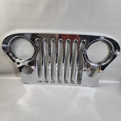 Jeep CJ Chrome Grille Overlay Cover Mopar Parts Custom 4x4 • $169.99