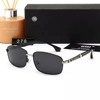 -MONTBLANC W278 Unisex 54-14-138mm Polarized Light Sunglasses- • $77.77