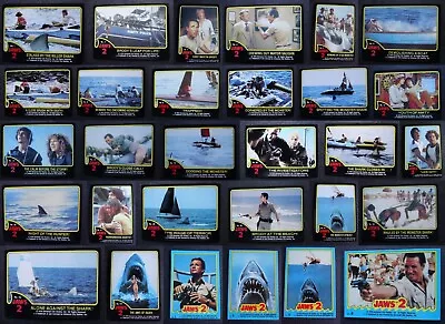 1978 Topps Jaws 2 Shark Movie Trading Card Complete Your Set You U Pick 1-59 • $1.69