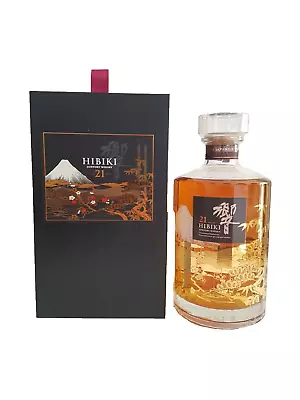 Hibiki 21 Y/O Mt Fuji Limited Edition Japanese Blended Malt Whisky (700ml) • $2499