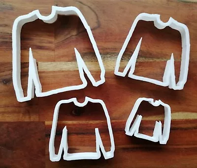 £3.19 • Buy Jumper Cookie Cutter Biscuit Dough Pastry Fondant Christmas 5 Sizes XM108-111