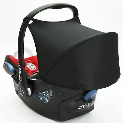 Black Hood  Canopy To Fit Maxi Cosi CabrioFix Cabrio Car Seat  • £7.95