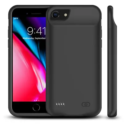 $64.59 • Buy 6000mAh Slim Battery Charger Charging Power Case For IPhone 6 6s 7 8 - AU Stock