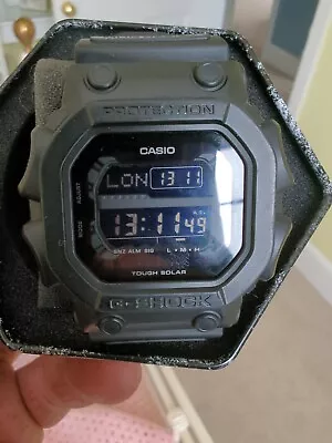 Casio G-SHOCK GX-56BB-1ER Black Resin Bracelet Man's Wrist Watch • £55