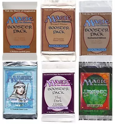 Vintage Magic The Gathering Repacks ~Alpha And Beta Included!~ See Description • $6.99