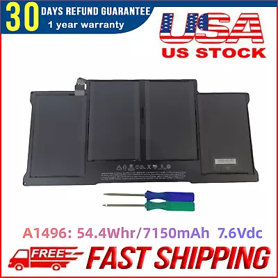 Genuine A1496 A1466 Battery For Apple MacBook Air 13''A1405 A1369 2014 2015 2017 • $39.89