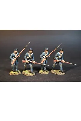 JOHN JENKINS 4 Figure Set CIVIL WAR CS33V-09N CONFEDERATE 33RD VIRGINIA 1:30 • $150