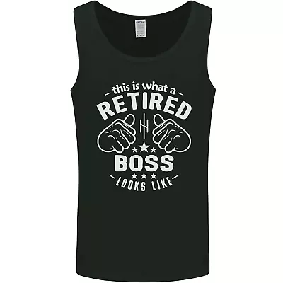 This Is What A Retired Boss Looks Like Mens Vest Tank Top • £10.99