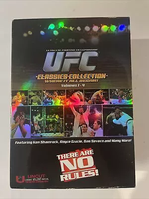 UFC Classics Collection Vol. 1-4 (DVD 2007 Canadian) Box Set • $19.87