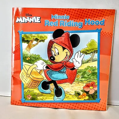 Disney Minnie Mouse Red Riding Hood Picture Story Book Paperback • $19.98