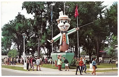 Saint Paul Minnesota State Fair Fairchild The Mascot Statue Vintage Postcard • $13.95