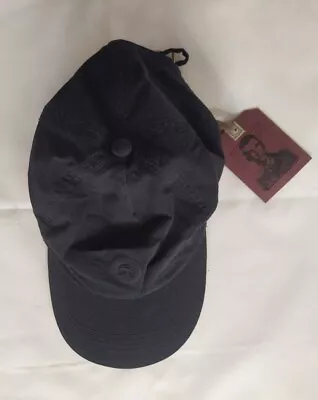 A Kurtz Hat RIPSTOP Baseball Military Cap Black Embroidered Cotton New Tag OSFM • $79.95