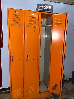 Retro Orange Lockers 4 Set  • $420