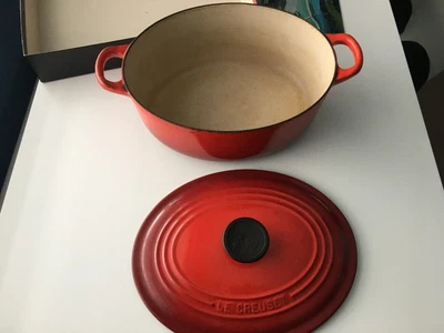 £40 • Buy Le Creuset Casserole Dish No 27 In Red