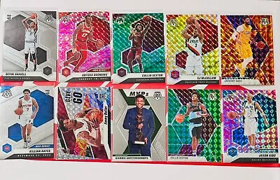 NBA Mosaic 10 Card Lot - Giannis Hayes Sexton Butler Davis Kidd Vassell  • $4.99