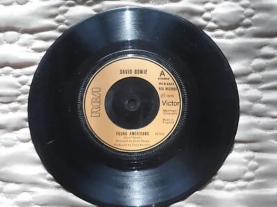 David Bowie 'young Americans' 7  Vinyl Single Vgc • £5.49