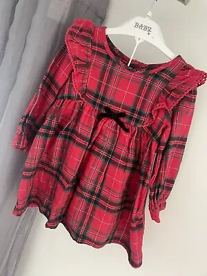 Baby Girl Tartan Dress 12-18months • £5