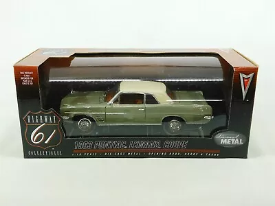 1:18 Scale Highway 61 DCP Die-Cast 50145 1963 Pontiac Lemans Coupe  • $79.95