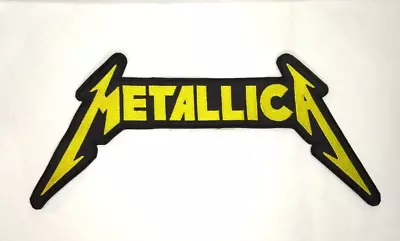 £14.37 • Buy Metallica BACK Patch Iron/Sew On  Embroidered Patch Megadeth Slayer Patch
