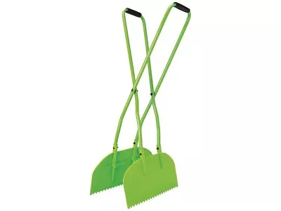 Draper 82899 Leaf Grabber Collector Shovel Garden Gardening Pick Up Steel Handle • £21.75