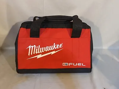 New Milwaukee Fuel M12 13  Heavy Duty Contractors Tool Bag 13  X 9  X 10  • $12.99