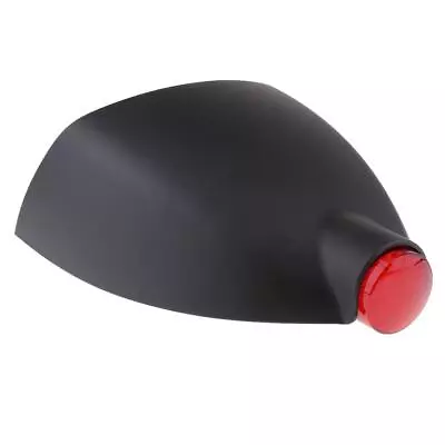 Matt Black Rear Seat Cover Cowl Fairing W/ LED Light For Retro Cafe Racer • $46.95