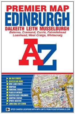 Edinburgh Premier Map (A-Z Premier ... Geographers A-Z • £7.99