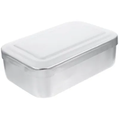 £9.22 • Buy  Vintage Lunch Box Metal Container Stainless Steel Reusable Food Thicken
