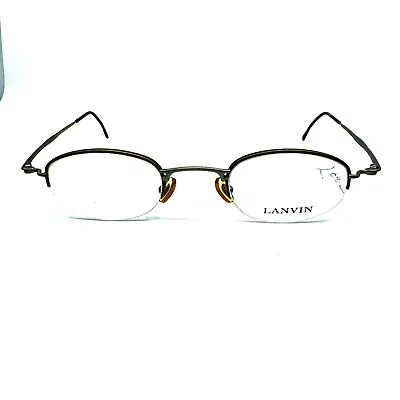 Lanvin Eyeglasses Frame 1244 45-25-140 Col 01 Gray Adult Unisex H10318 • $50.98