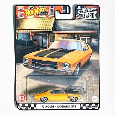 Hot Wheels Premium Boulevard #53 73 Holden Monaro GTS (Orange) • $37.37