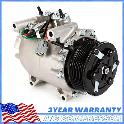 A/C Compressor For 2002 2003 2004 2005 2006 Honda CRV CR-V L4 CO 10663AC  2.4L  • $76.95