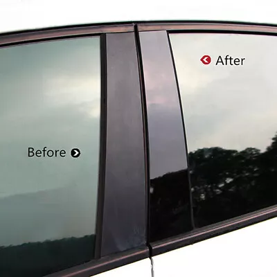 Fit For VW Polo Mk5 Hatchback 2011-2018 Car Door Window Pillar Posts Trim • $12.98