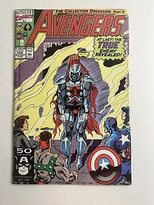 Vintage Marvel Comic Book AVENGERS #338 • $9.98