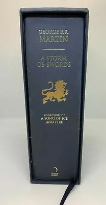 A Storm Of Swords By George R.R. Martin (Deluxe Hardcover) UK 1st Edition • £76.50