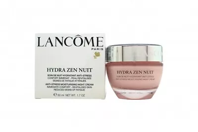 Lancome Hydra Zen Nuit Moisturizer Cream - Women's For Her. New. Free Shipping • £67.14