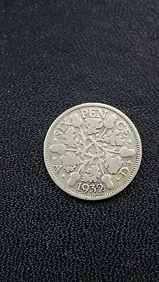 £1.45 • Buy 1932 Sixpence 6d King George V 50% Silver