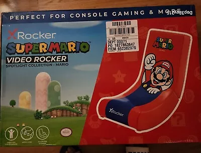 X Rocker® Super Mario™ Spotlight Floor Rocker Gaming Chair For Kid – Mario • $99