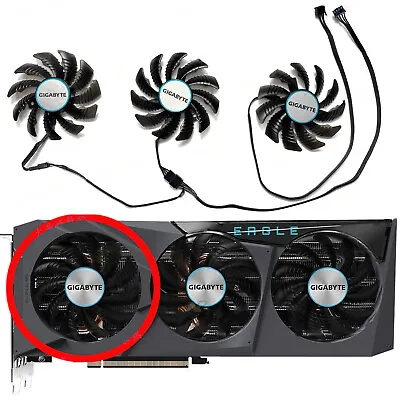 GPU Cooler Fan For GIGABYTE RTX 3070 8GB EAGLE Graphics Video Card Cooling Fan • $11.84