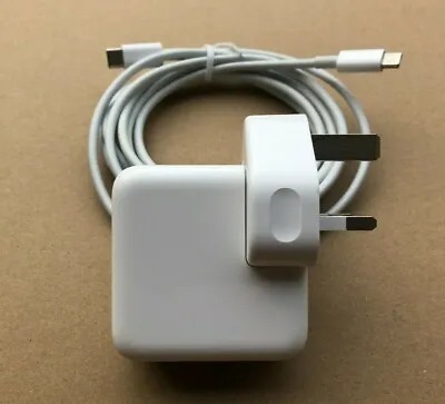 Genuine Apple 30W USB-C Macbook Pro & Air Power Adapter Charger With Cable • £29.99