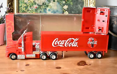 Coca Cola Truck Radio Control CHRISTMAS Advert Boxed Light Up (O) • £75