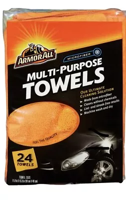 Armor All Microfiber Multi-Purpose Towels (24 Count) • $26.99